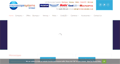 Desktop Screenshot of microscopesales.co.uk